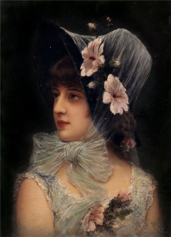 埃米尔·埃斯曼·希马诺夫斯基  带帽子的女子